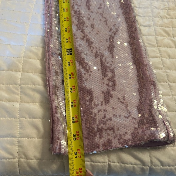 ✨ ROTATE Birger Christensen Lavender Sequin Halter Top & Pants Set | NWT ✨ - Picture 8 of 11